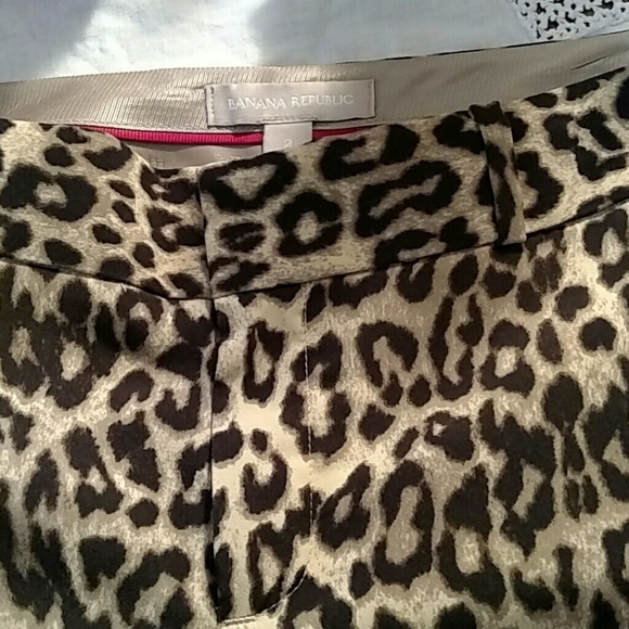 Banana Republic Chetta Print Pants - Picture 2 of 4